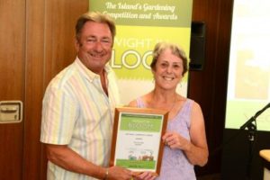 Terri with Alan Titchmarsh
